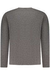 PEPE JEANS MEN'S LONG-SLEEVED T-SHIRT, GREY