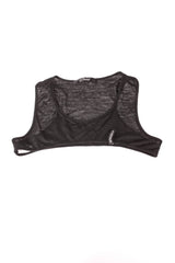 WOMEN'S BLACK BLAZER TOP