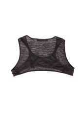 WOMEN'S BLACK BLAZER TOP