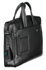 PIQUADRO BLACK MAN BRIEFCASE
