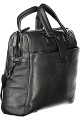 PIQUADRO MEN'S BRIEFCASE BLACK