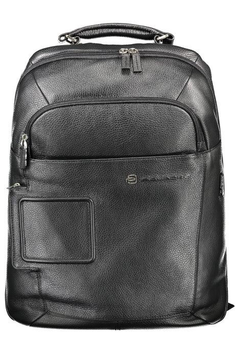 PIQUADRO MEN'S BLACK BACKPACK