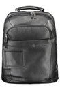PIQUADRO MEN'S BLACK BACKPACK