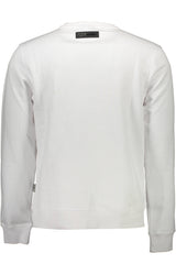 PLEIN SPORT MEN'S ZIP-UP SWEATSHIRT WHITE