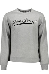 PLEIN SPORT MEN'S ZIP-FREE SWEATSHIRT GREY