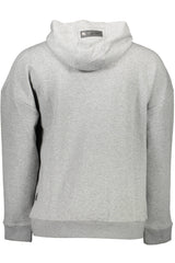 PLEIN SPORT SWEATSHIRT WITHOUT ZIP MAN GRAY
