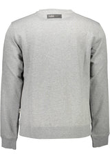 PLEIN SPORT SWEATSHIRT WITHOUT ZIP MAN GRAY