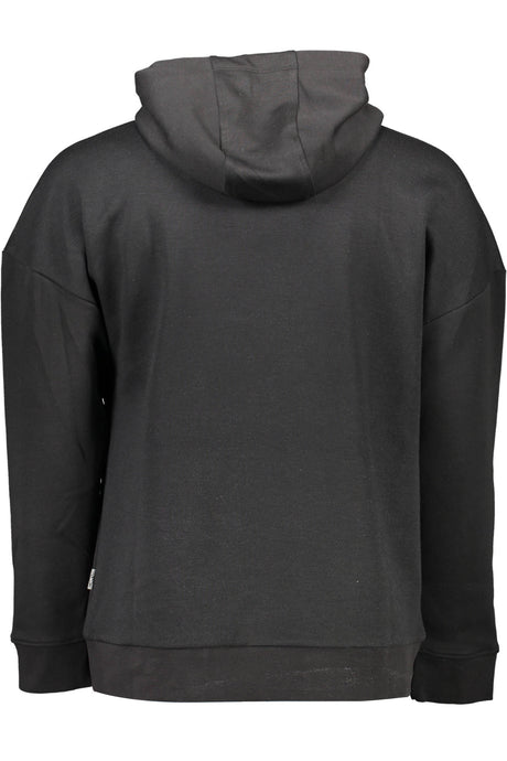 PLEIN SPORT SWEATSHIRT WITHOUT ZIP MAN BLACK
