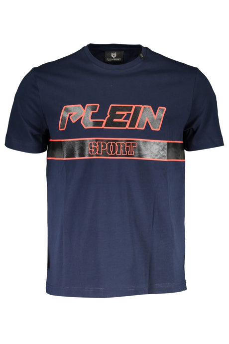 PLEIN SPORT SHORT SLEEVE T-SHIRT MEN BLUE