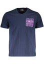 PLEIN SPORT MEN'S SHORT SLEEVE T-SHIRT BLUE