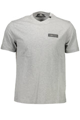 PLEIN SPORT MEN'S SHORT SLEEVE T-SHIRT GRAY