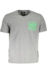 PLEIN SPORT MEN'S SHORT SLEEVE T-SHIRT GRAY