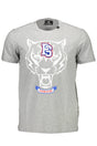 PLEIN SPORT SHORT SLEEVE T-SHIRT MEN GREY