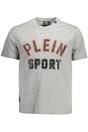 PLEIN SPORT MEN'S SHORT SLEEVE T-SHIRT GRAY