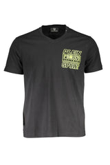 PLEIN SPORT MEN'S SHORT SLEEVE T-SHIRT BLACK