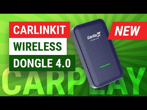CarlinKit 4.0 Wireless CarPlay and Android Auto adapter demonstration