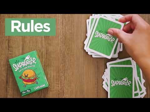 Slapburger card game — official gameplay video