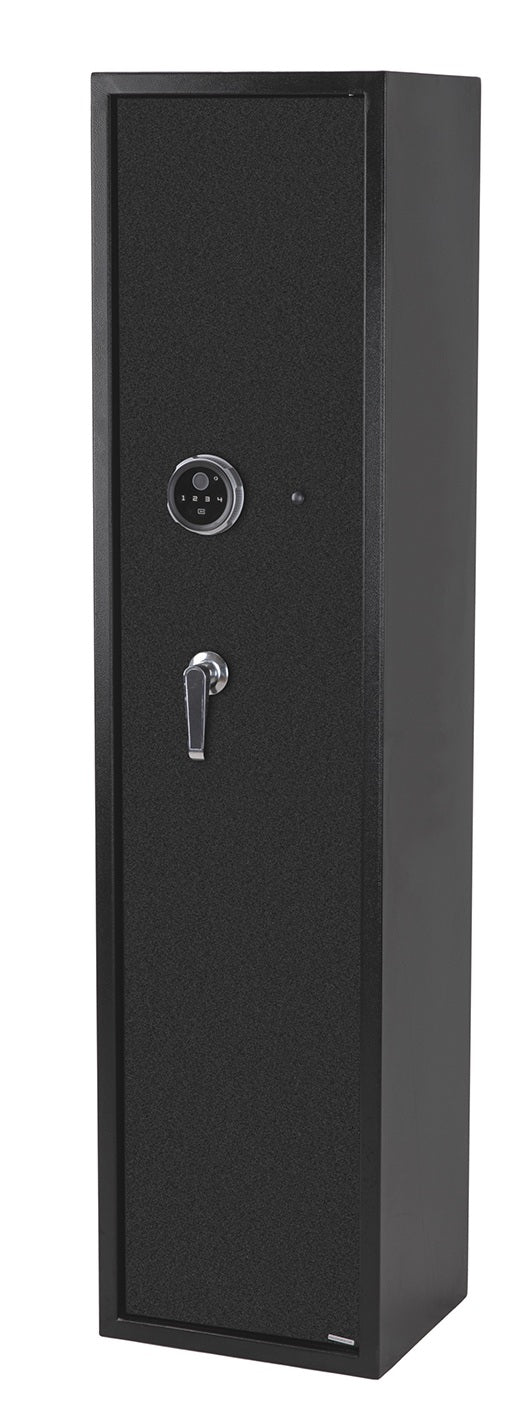 NETPRO Safe Box Gun Cabinet with Fingerprint, Code & Key 145x35x30cm NP-GSB