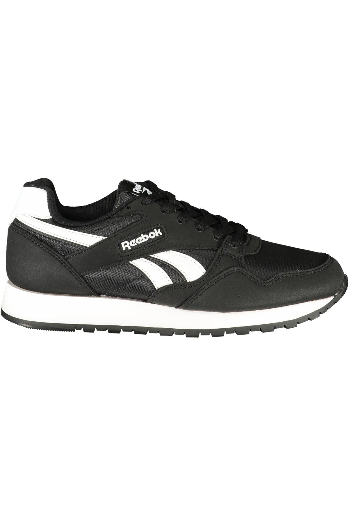 REEBOK MEN'S BLACK SPORTS FOOTWEAR