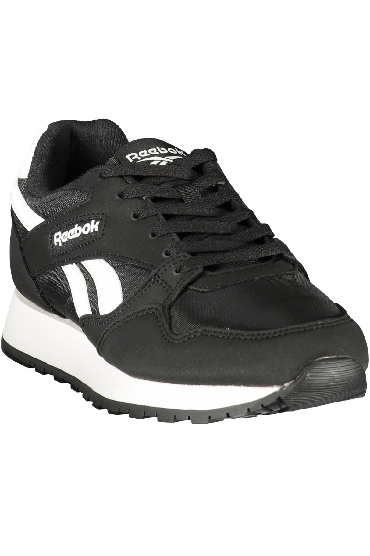 REEBOK MEN'S BLACK SPORTS FOOTWEAR
