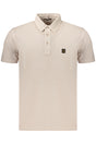 REFRIGIWEAR MEN'S SHORT-SLEEVE POLO SHIRT, BEIGE