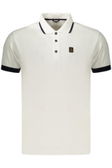 REFRIGIWEAR MEN'S SHORT-SLEEVE POLO SHIRT WHITE