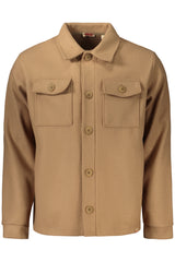 MEN'S BROWN LONG-SLEEVED RIFLE SHIRT