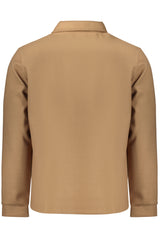 MEN'S BROWN LONG-SLEEVED RIFLE SHIRT
