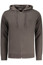 RIFLE MEN'S ZIP-UP SWEATSHIRT GREY