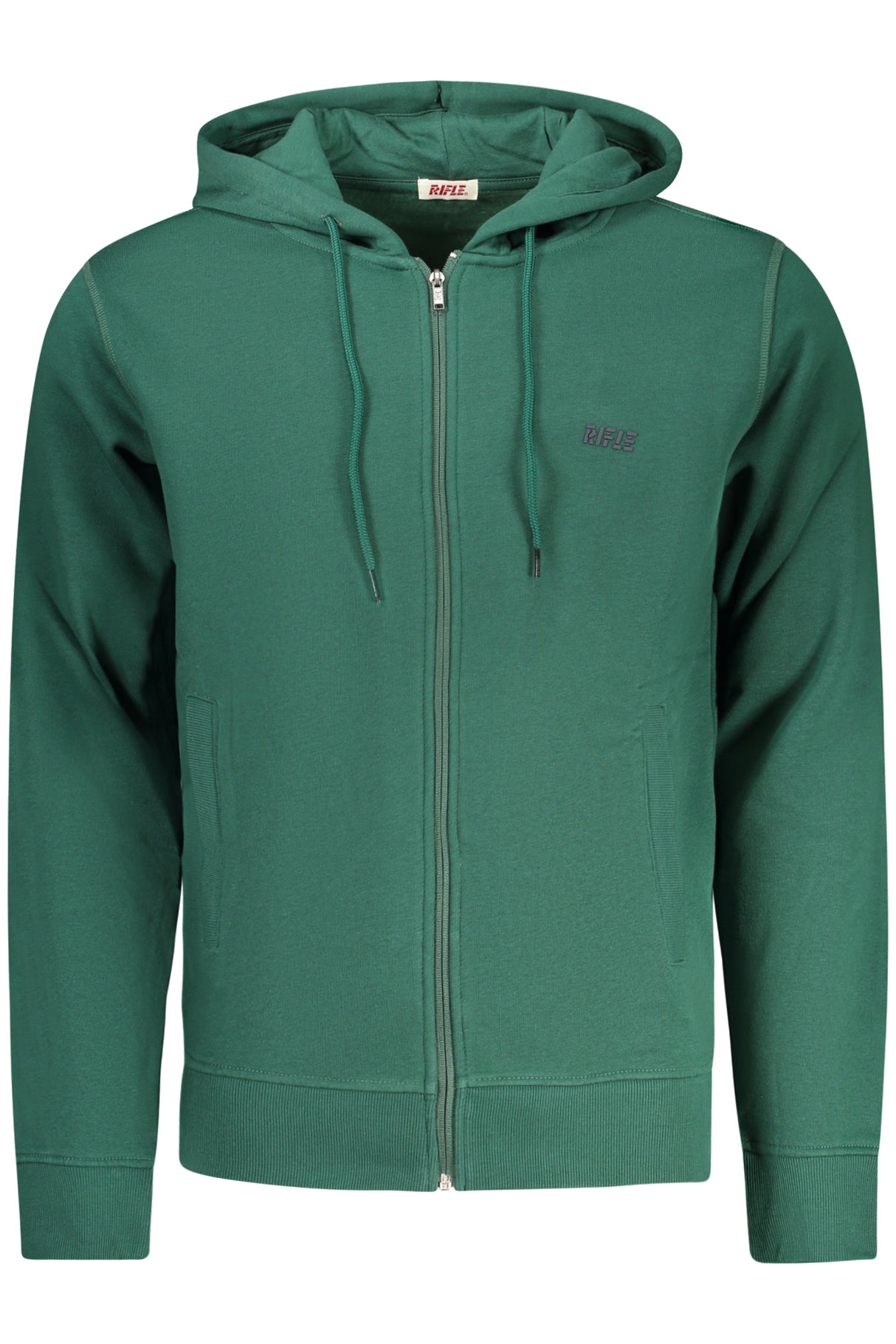 RIFLE MEN'S ZIP-UP SWEATSHIRT GREEN