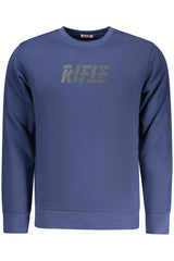RIFLE MEN'S ZIP-UP SWEATSHIRT BLUE