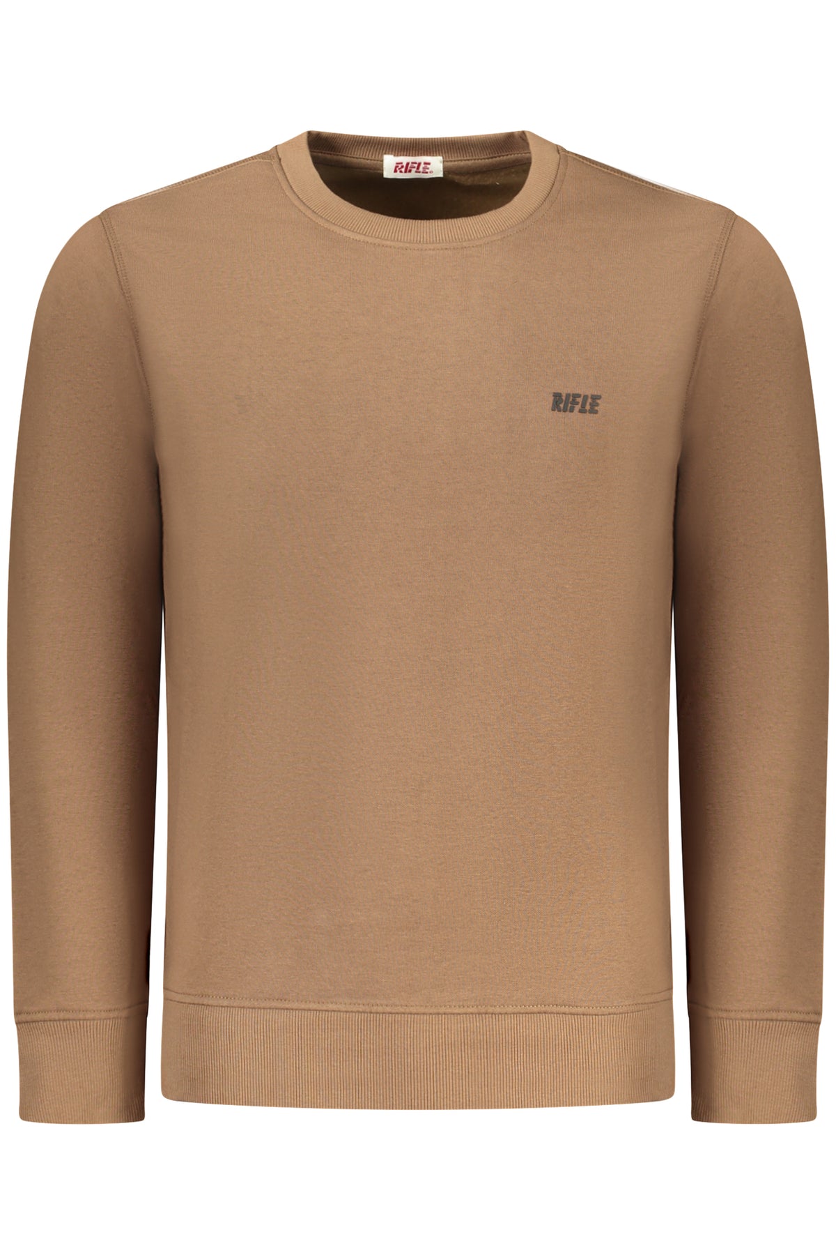 RIFLE MEN'S ZIP-UP SWEATSHIRT BROWN