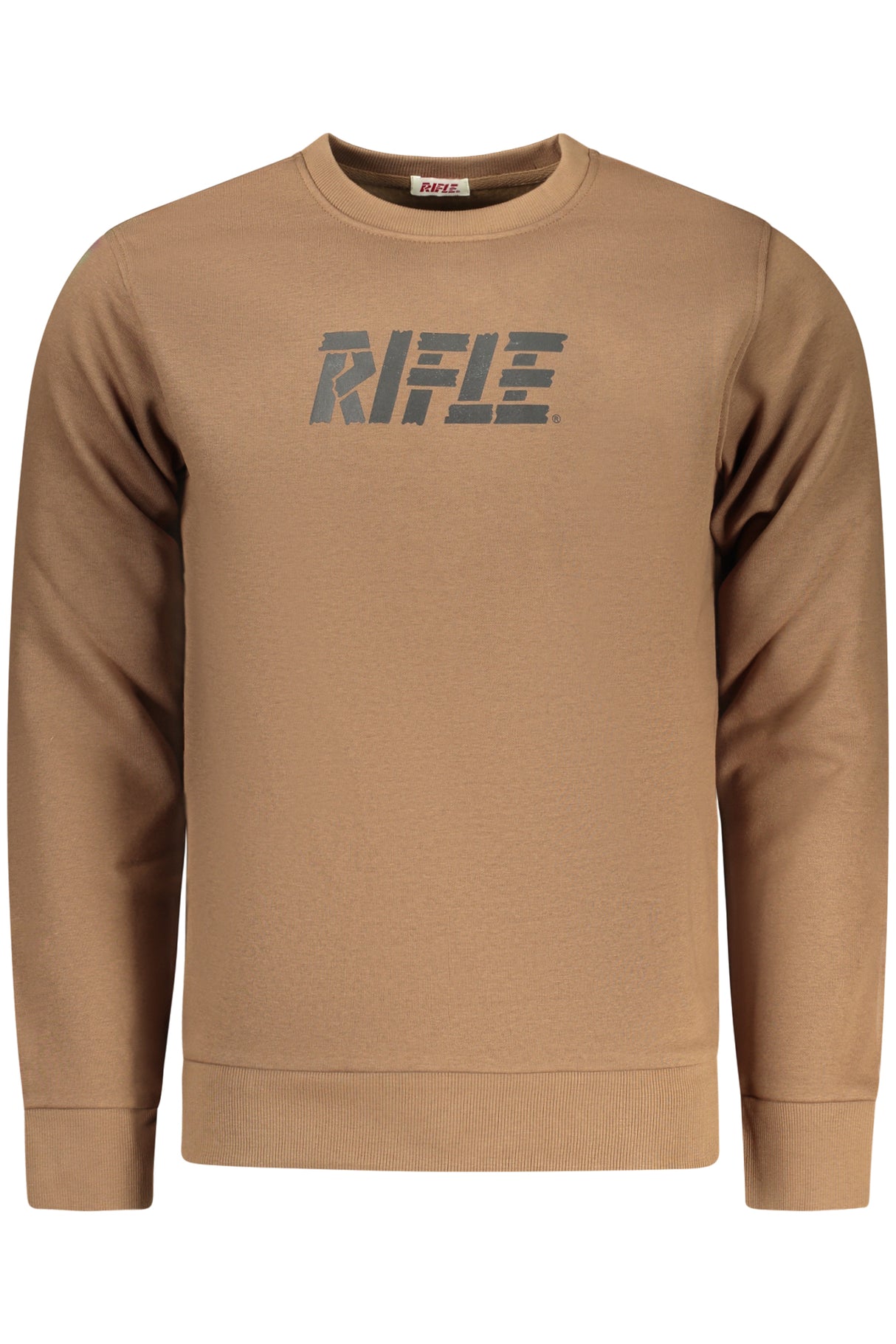 RIFLE MEN'S ZIP-UP SWEATSHIRT BROWN