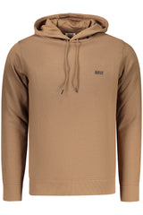 RIFLE MEN'S ZIP-UP SWEATSHIRT BROWN
