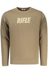 RIFLE MEN'S ZIP-UP SWEATSHIRT BROWN