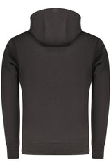 RIFLE MEN'S BLACK ZIP-UP SWEATSHIRT