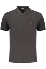 RIFLE POLO SHORT SLEEVE MEN'S BLACK