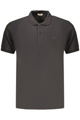 RIFLE POLO SHORT SLEEVE MEN'S BLACK