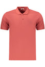 MEN'S RED SHORT-SLEEVE RIFLE POLO