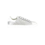 Emporio Armani Sneakers Silver Elegant - Women's