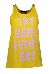 SILVIAN HEACH AMERICAN TANK TOP WOMEN YELLOW