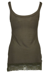 SILVIAN HEACH GREEN WOMAN TANK