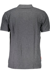 SLAZENGER SHORT SLEEVE POLO SHIRT MAN GRAY