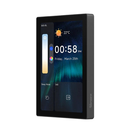 Sonoff Wifi Smart NS Panel Pro with Full Touch Display Grey 4.7Inch With Matter