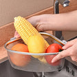 Triangular Stainless Steel Sink Drainer Basket