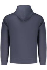 SUPERGA MEN'S BLUE ZIP-UP SWEATSHIRT