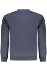SUPERGA MEN'S BLUE ZIP-UP SWEATSHIRT
