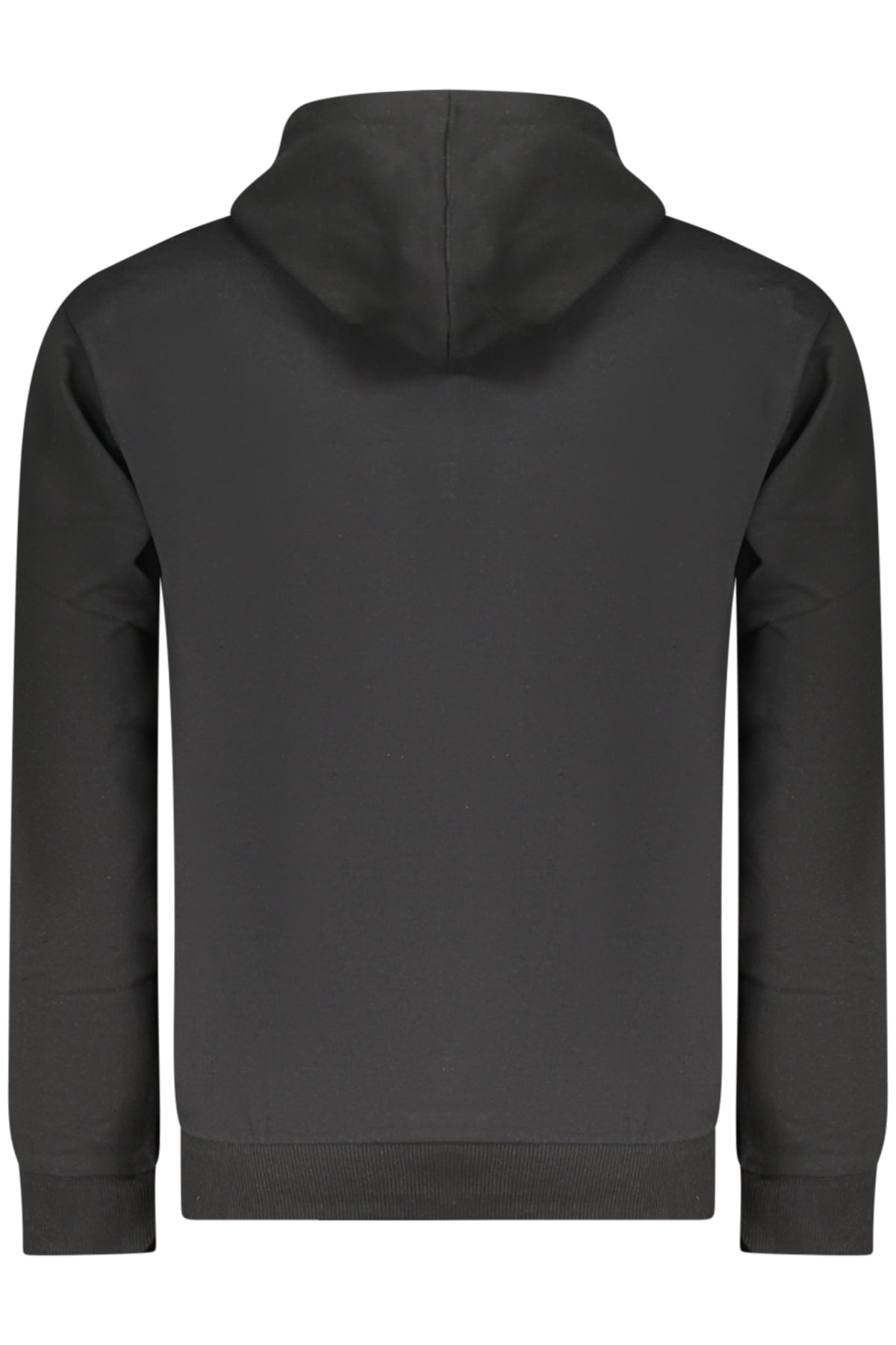 SUPERGA MEN'S BLACK ZIP-UP SWEATSHIRT