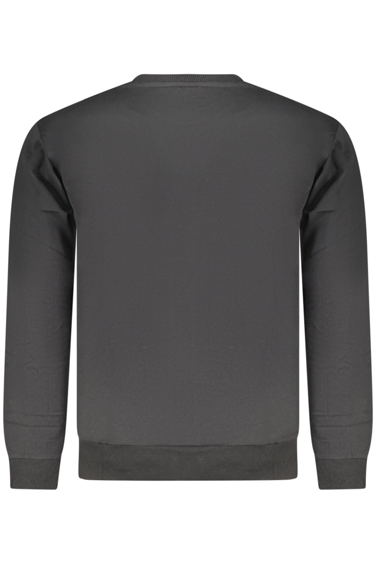 SUPERGA MEN'S BLACK ZIP-UP SWEATSHIRT