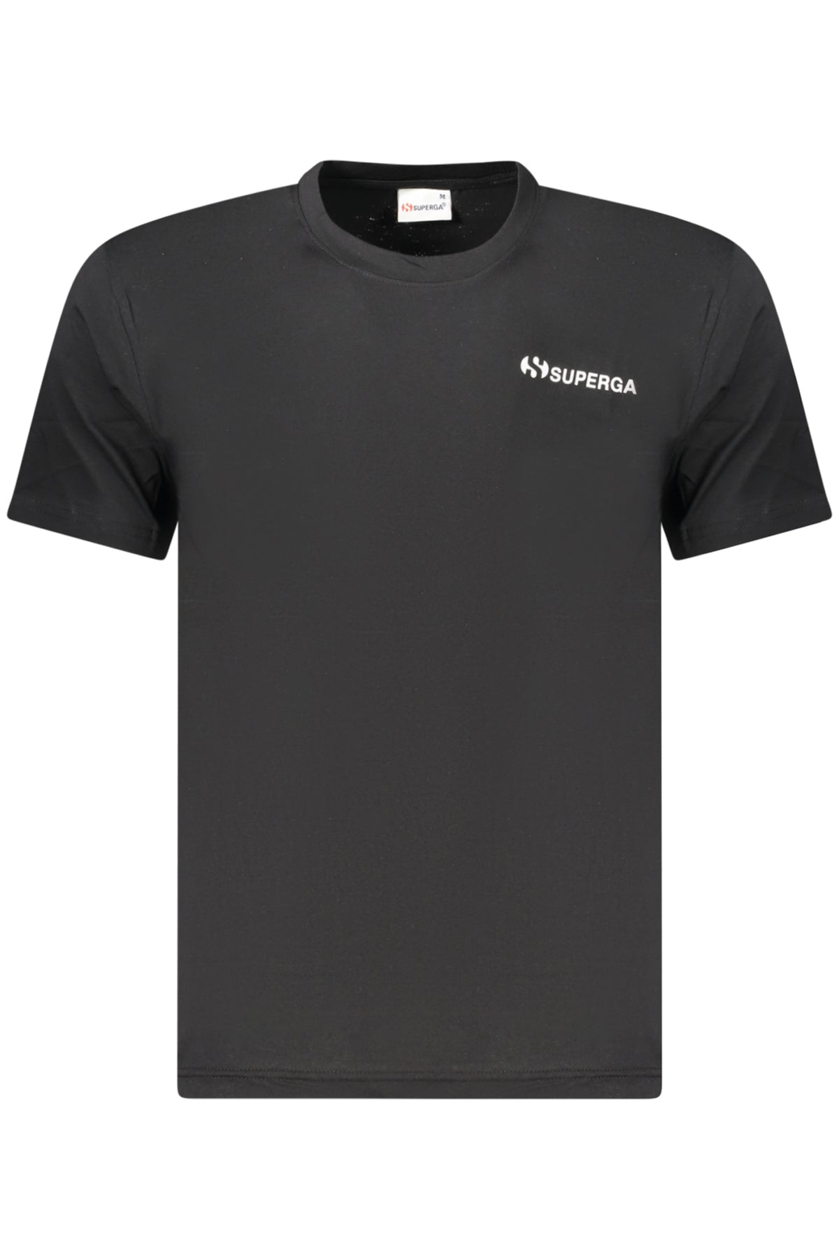 SUPERGA MEN'S SHORT-SLEEVED T-SHIRT BLACK